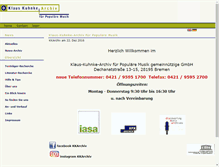 Tablet Screenshot of kkarchiv.de